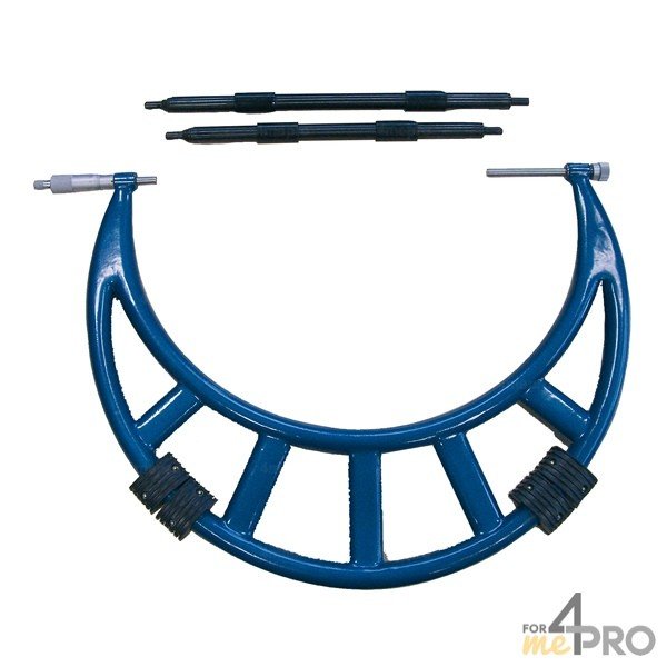 4mepro-micromètre Extérieur Grande Capacité Avec Rallonge 400-500 Mm