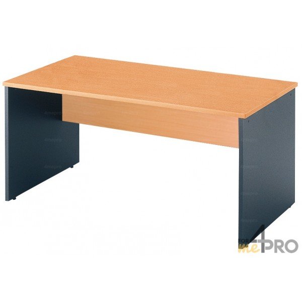 4mepro-bureau à Plan Carré Dual 80 X 80 Cm Avec Pieds Panneau