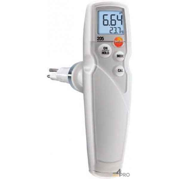 4mepro-set Phmètre Testo 205 Basic