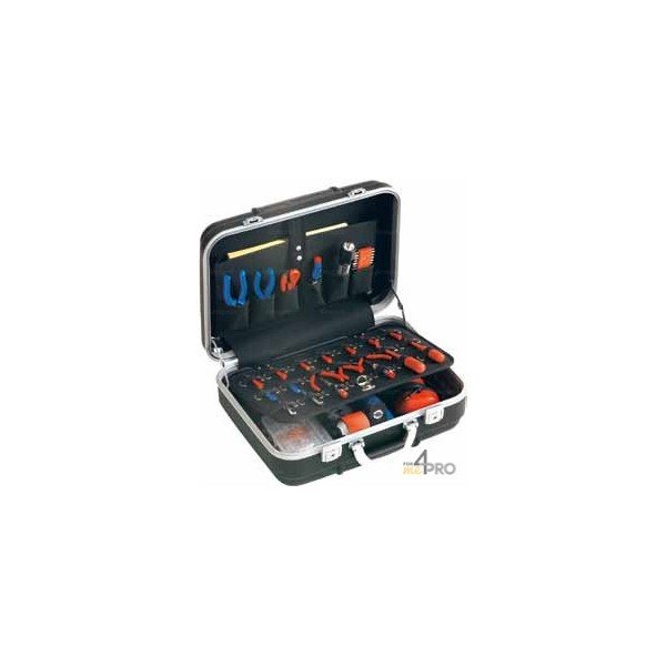 4mepro-valise Porte Outils Rigide Et Antichoc 53 X 16 X 40 Cm