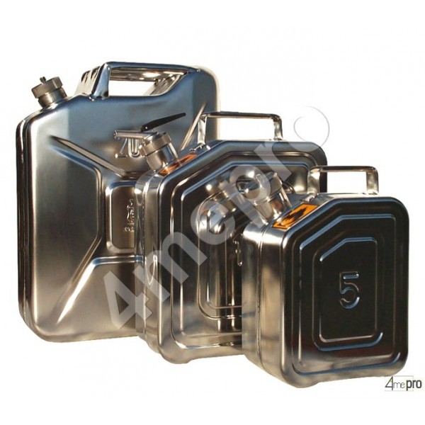4mepro-jerrican Inox 10 L Avec Valve De Surpression