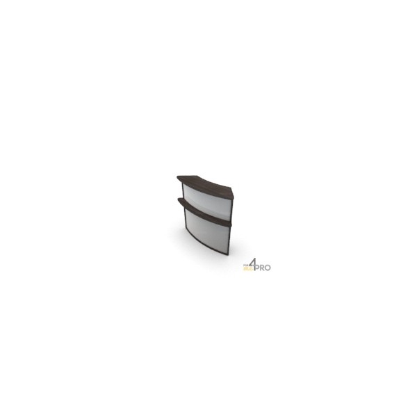 4mepro-module D'angle 90° Haut Pour Bureau De Banque Elégance