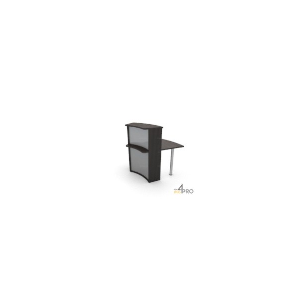 4mepro-module Concave 45° Haut Pour Bureau De Banque Elégance