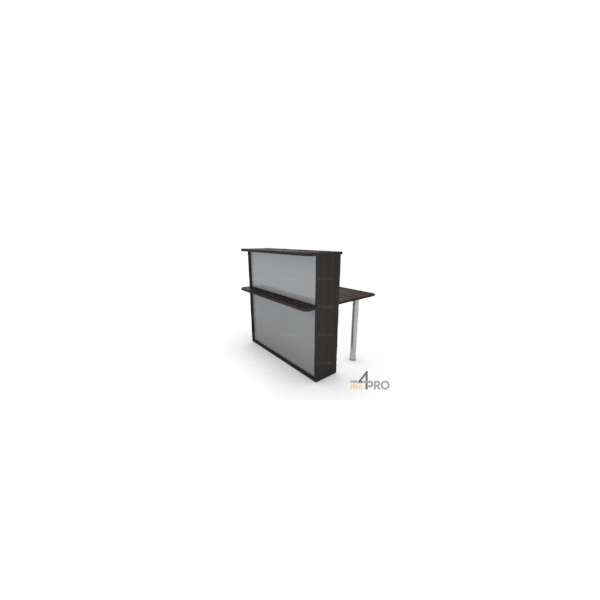 4mepro-module Haut Et Droit 1,20 M X 1,17 M X 95 Cm Pour Bureau De Banque Elégance