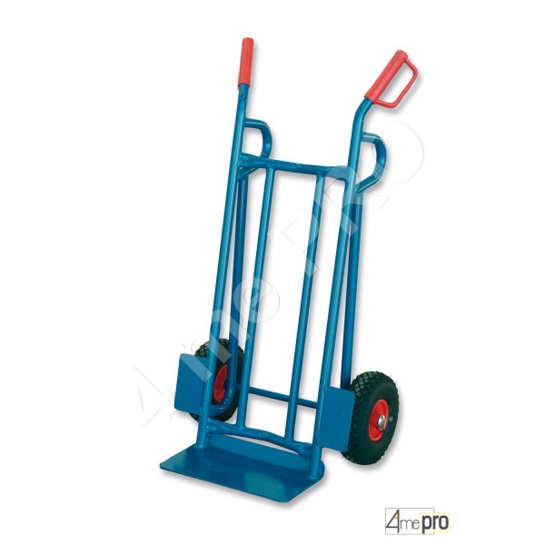 4mepro-diable Acier Usage Industriel 500 Kg Roues Pleines