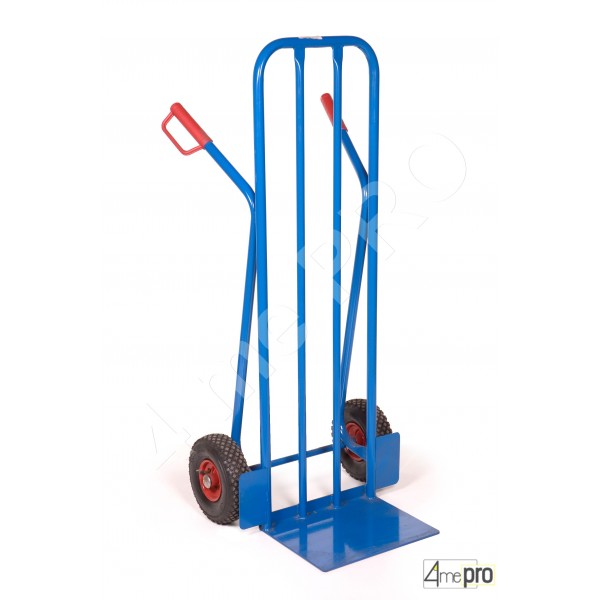 4mepro-diable Acier Poignées Ergonomiques 300 Kg Roues Pleines