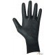 Gants de Précision pour manutention fine - polyuréthane noir sur support nylon noir - norme EN 388 4131
