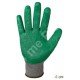 Gants manutention lourde - nitrile vert sur support polyester recyclé - norme EN 388 2243