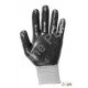 Gants manutention - nitrile HCT noir sur support nylon - norme EN 388 3121