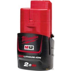 Batterie Li-Ion 12 V 1,5 A de rechange pour Milwauke