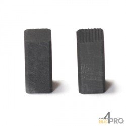 Balai charbon pour outils BLACK&DECKER 6,3 x 6,3 x 13,5 mm