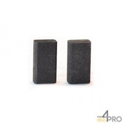 Balai charbon pour outils BLACK&DECKER/DEWALT 6 x 6 x 12,5 mm