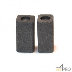 Balai charbon pour outils BLACK&DECKER/DEWALT 6 x 7 x 13 mm