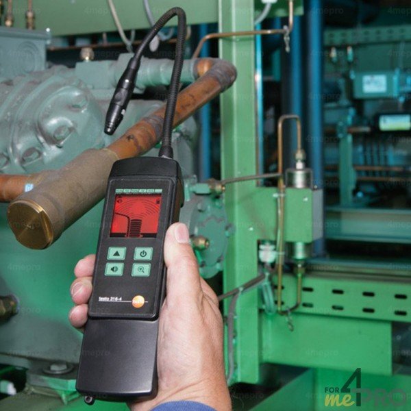 Détecteur de fuite de gaz de précision Testo 316-2 avec pompe intégrée  Testo 06323162 - Distrame Détecteurs de fuites de gaz Testo