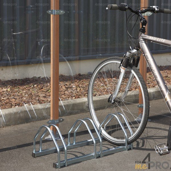 Râtelier vélo pour 4 vélos rangement vélo sol ou mural pour garage et jardin