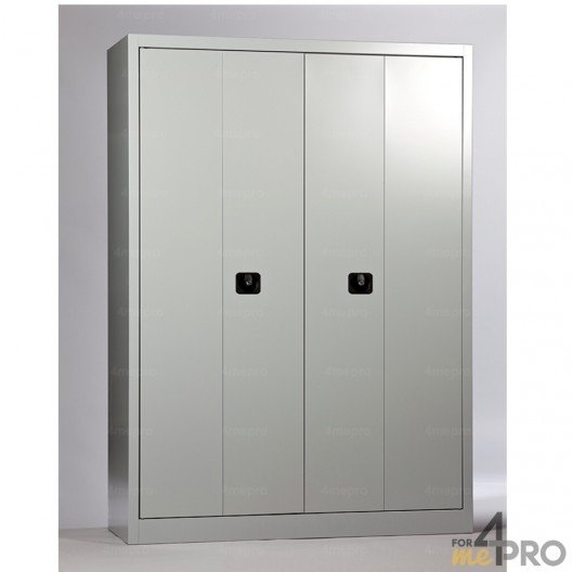 Armoire métallique à portes pliantes