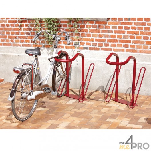 Range vélo pour antivol U - 2 vélos - 4mepro