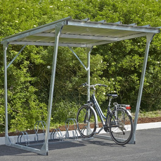 Abri galvanisé pour vélos, motos, scooters 4,4m²