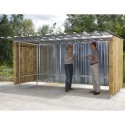 Abri extérieur 400 x 225 x 207 cm