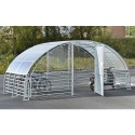 Abri fermé pour 12 vélos