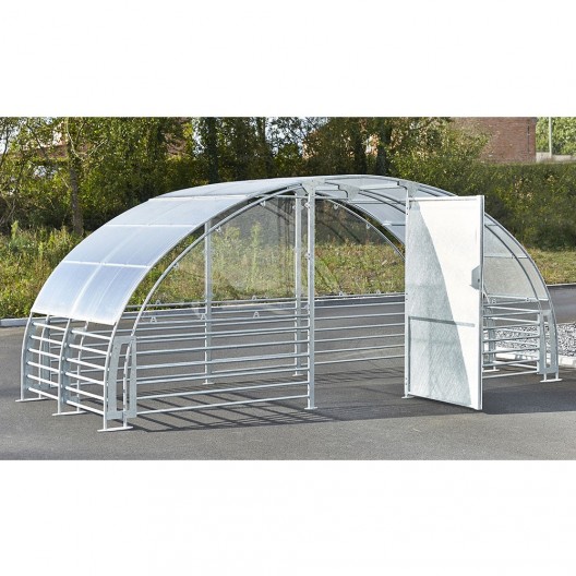 Abri fermé pour 12 vélos