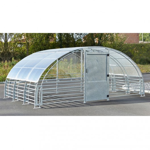 Abri fermé pour 12 vélos