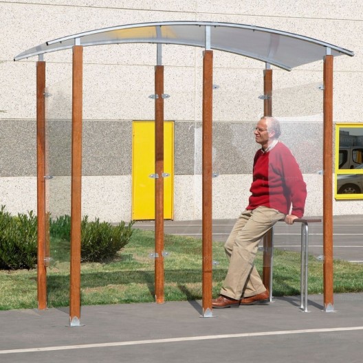 Abri fumeurs en isolé 2m²