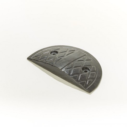 Embout pour ralentisseur caoutchouc 35 x 17 x 5 cm noir