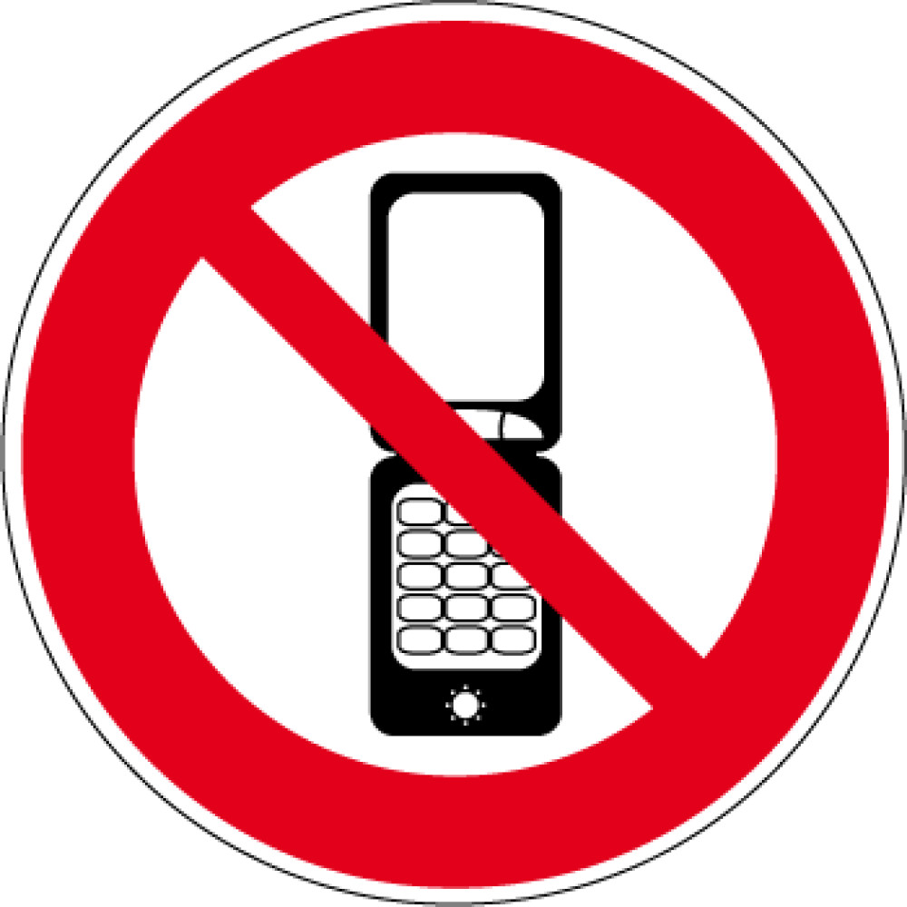 Logo pas de téléphone