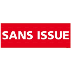 Panneau sans issue