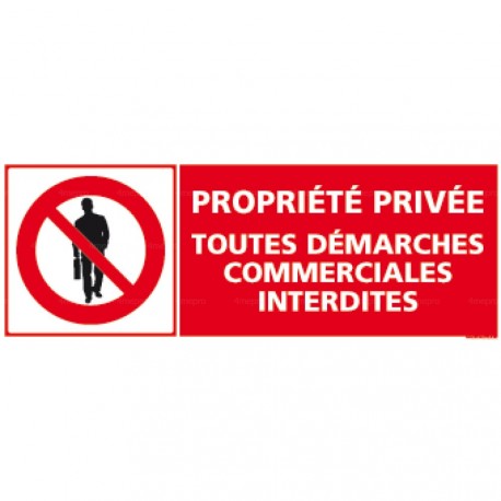 Panneau Propriété Privée