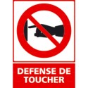 https://www.4mepro.com/26908-medium_default/panneau-rectangulaire-defense-de-toucher.jpg