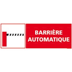 Panneau rectangulaire Barrière automatique