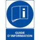 Panneau rectangulaire Guide information