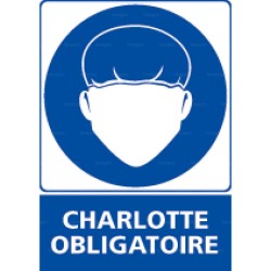 Panneau rectangulaire Charlotte obligatoire