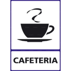 Panneau vertical Cafétariat