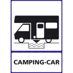 Panneau vertical Camping-car