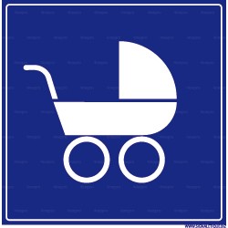 Panneau carré Poussette