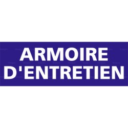 Panneau rectangulaire Armoire entretien 1