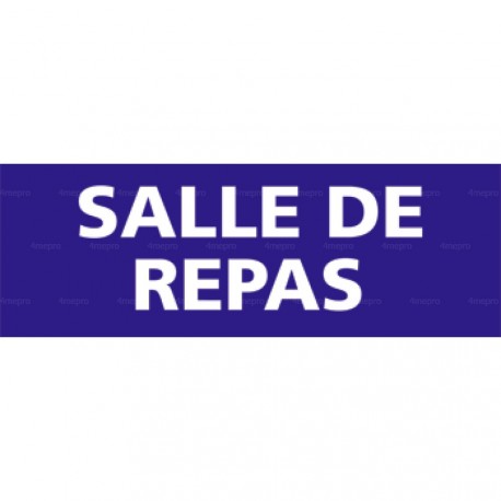 Panneau rectangulaire Salle de repas 1