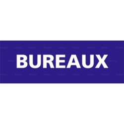 Panneau rectangulaire Bureaux 1