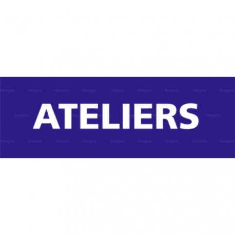 Panneau rectangulaire Ateliers