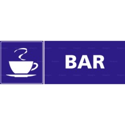 Panneau rectangulaire Bar