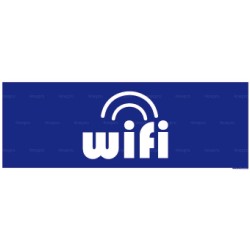 Panneau rectangulaire Wifi
