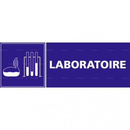 Panneau rectangulaire Laboratoire