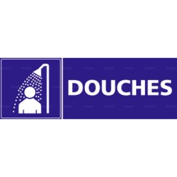 Panneau rectangulaire Douches