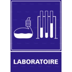 Panneau vertical Laboratoire