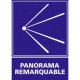 Panneau d'information extérieure rectangulaire Panorama remarquable