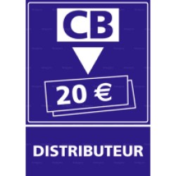 Panneau de signalisation rectangulaire Distributeur