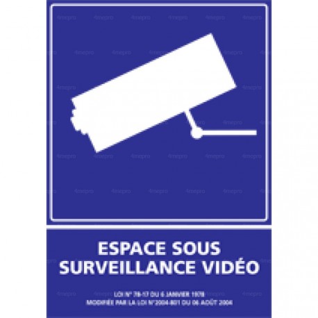 espace sous vidéo surveillance